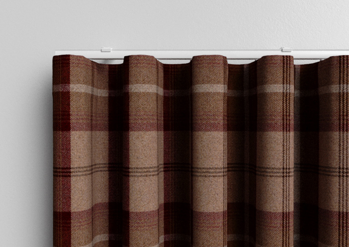 Highland, Mulberry - Made to Measure Curtains - Image 13